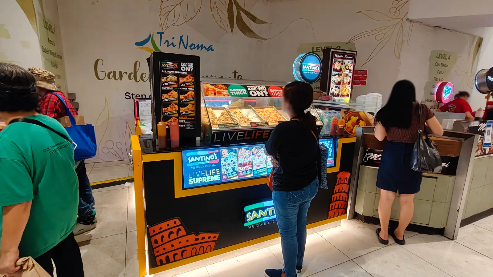 SANTINO'S SUPREME SLICE PIZZA in TriNoma